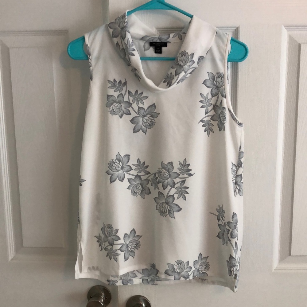 Ann Taylor sleeveless blouse